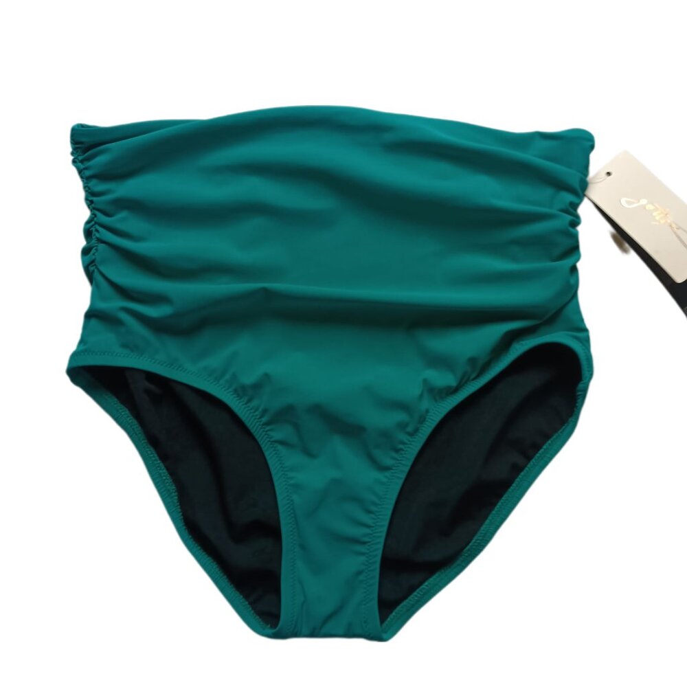 Profile By Gottex Unchain My Heart High Waist Tankini Bottom Size 14 NEW NWT